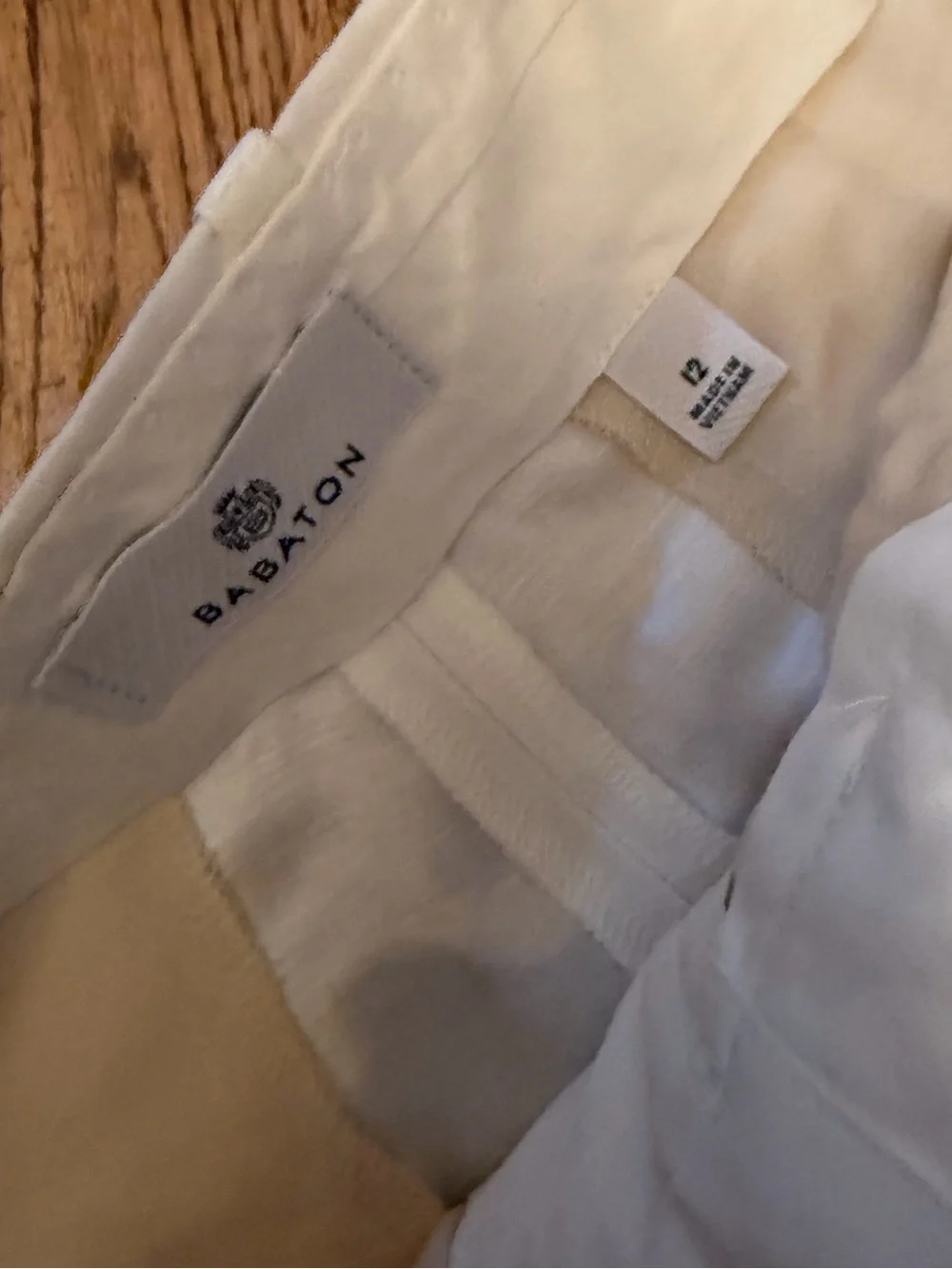 Aritzia Babaton agency Linen Pant White size 12